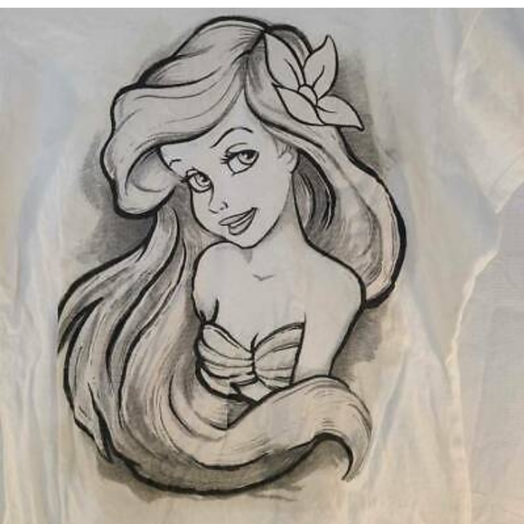 Little Mermaid Ariel Color Changing Shirt - Picture 3 of 4